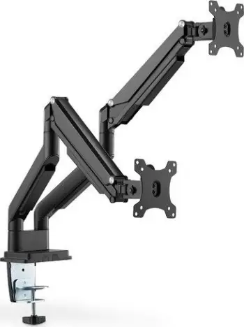 Mbajtëse Tavoline Digitus për 2 Monitorë 15" – 32" (DA-90395)