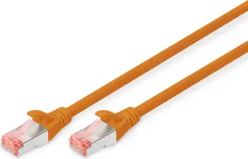 Kabllo rrjeti Digitus Patchcord CAT6, S-FTP, 0.5m, e portokalltë