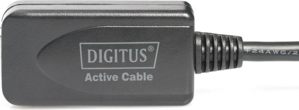 Kabllo zgjatuese Digitus USB-A, 5m, e zezë - 2