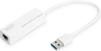 Përshtatës rrjeti Digitus DN-3023, 1 GBit/s, USB-A, i bardhë
