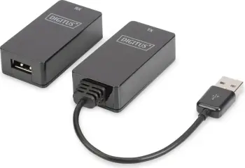 Zgjatues USB Digitus, i zi
