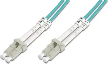 Kabllo patchcord Digitus Duplex 50/125, LC/LC, 5m
