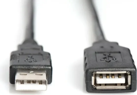 Kabllo USB Digitus USB-A DA73101, 15 m, e zezë - 2
