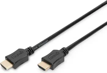 Kabllo Digitus HDMI - HDMI, 5m, e zezë