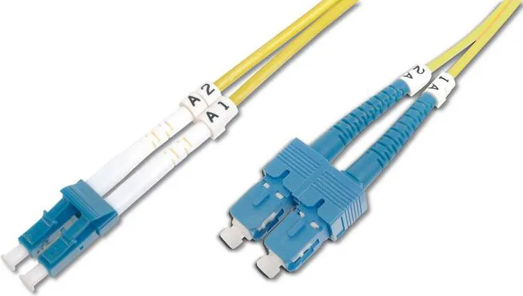Kabllo Digitus Patch Cord Fiber OS2 DK-2932-02, 2m, e kaltër - 1