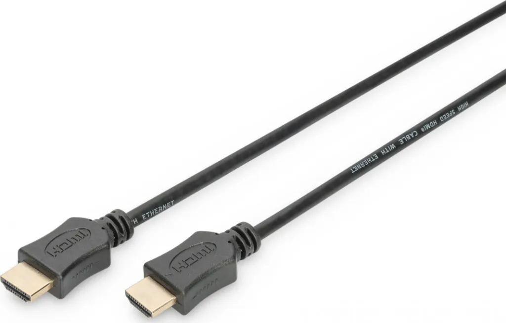 Kabllo Digitus HDMI - HDMI, 2m, e zezë - 1