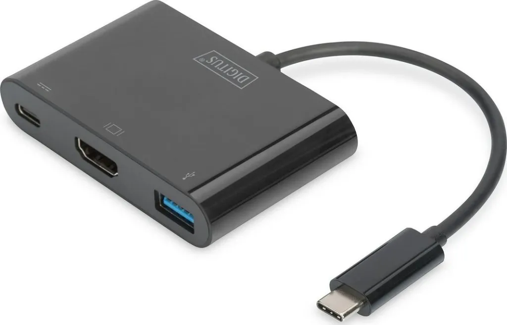 Përshtatës Digitus USB, i zi - 1