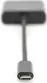 Adapter USB Digitus DA-70852, USB-C në HDMI, i zi - 1