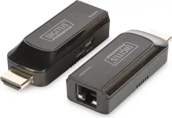 Zgjatues sinjali HDMI AV Digitus DS-55203, deri në 50m, i zi
