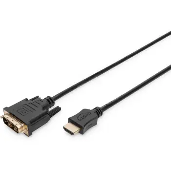 Kabllo HDMI në DVI-D Digitus AK-330300-020-S, 2 metra, e zezë
