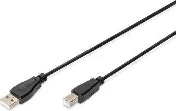 Kabllo Digitus USB-A në USB-A, 1.8m, e zezë
