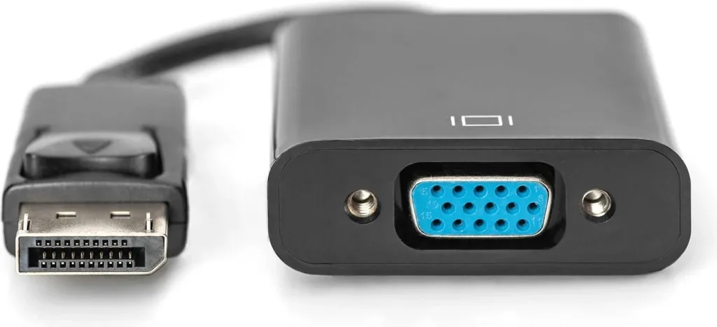 Përshtatës AV Digitus DisplayPort - VGA, i zi - 2
