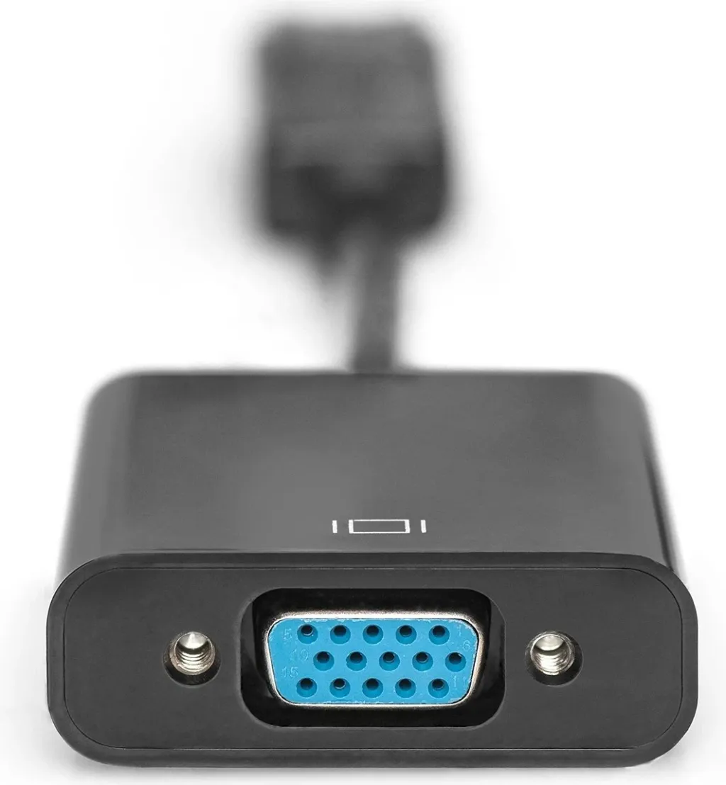 Përshtatës AV Digitus DisplayPort - VGA, i zi - 4