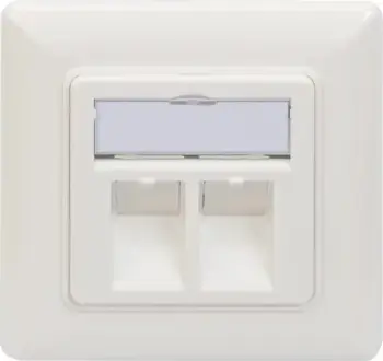 Kuti për module Digitus Jack, 2 porte