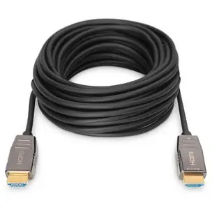 HDMI kabllo Digitus AK-330126-200-S, 20m, 8K, HDR, 48 Gbit/s, e zezë