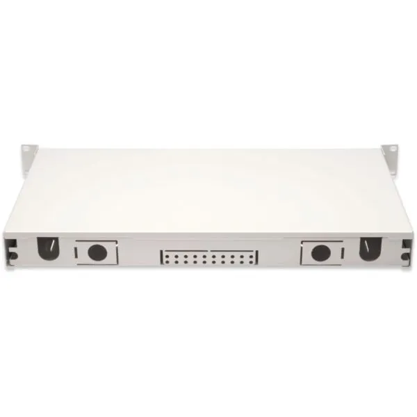 Kasë rrjeti Digitus LWL Spleißbox 1HE, 24x SC DX OM4, gri - 2