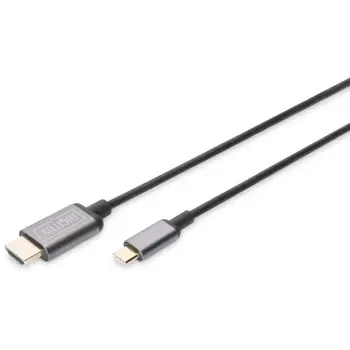 Kabllo adapter USB-C - HDMI Digitus, UHD 4K / 30 Hz, 1.8 m, Gri