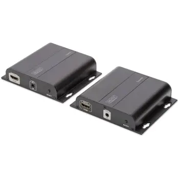 Set transmetues & pranues HDMI Digitus DS-55122, 4K, 120m, me rrjet, i zi