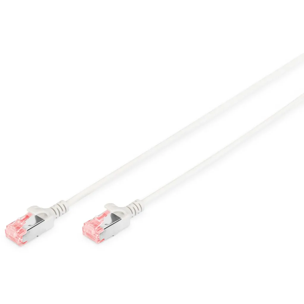 Kabllo për Rrjet DIGITUS CAT 6 U/FTP Slim / 10m – Gri - 1