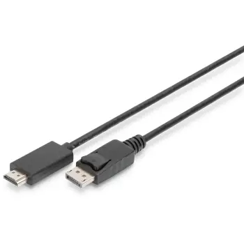 Kabllo HDMI DIGITUS DisplayPort to HDMI Adapter Cable / 8K / 3.0m / Male–Male – Zezë