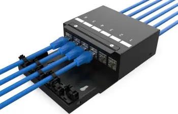 Kuti konsolidimi rrjeti Digitus, 6 Keystone, menaxhim kabllosh, e zezë, çelik