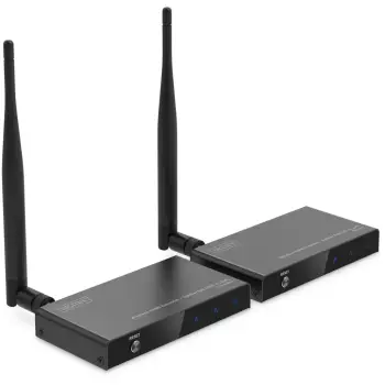 Transmetues dhe pranues AV Digitus, HDMI pa tela, 100 m, i zi