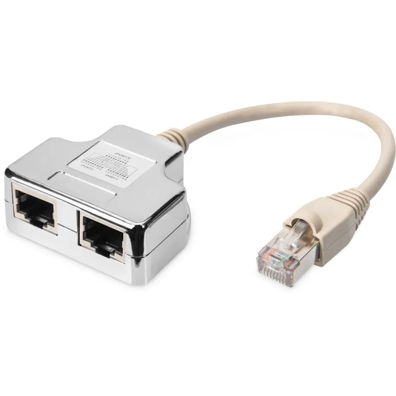 Aksesorë për rrjet DIGITUS / Patch cable Adapter / Cat5e / 1:1 - 1