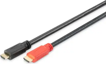 Kabllo HDMI Digitus 30m me amplifikator, Full HD, 3D, e zezë