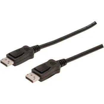 Kabllo DisplayPort Digitus AK-340100-010-S, 1m, e zezë
