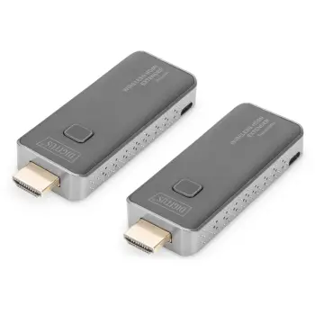 Sistem transmetimi pa tela HDMI Digitus DS-55318, Full HD 1080p, set ekstender, i zi