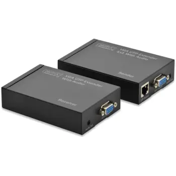 VGA UTP extender set Digitus, AV transmiter & receiver, 1920 x 1200 px, 300 m