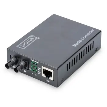 Media konvertues Digitus, Gigabit, 1000Base-T, RJ45/SC, 500m
