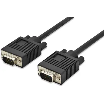 Kabllo VGA DIGITUS / 5.0 m / HD15 M-M – Zezë