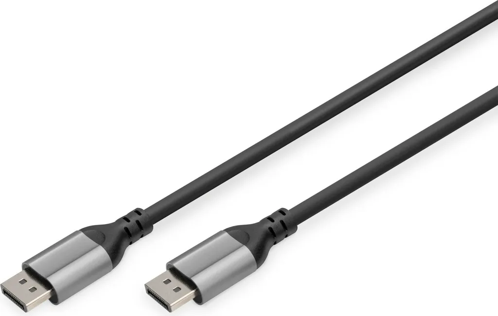 Kabllo DisplayPort Digitus 8K Version 1.4, 1m, i zi - 1