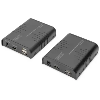 Transmetues & pranues HDMI KVM Digitus, Full HD 1080p, 120m, i zi