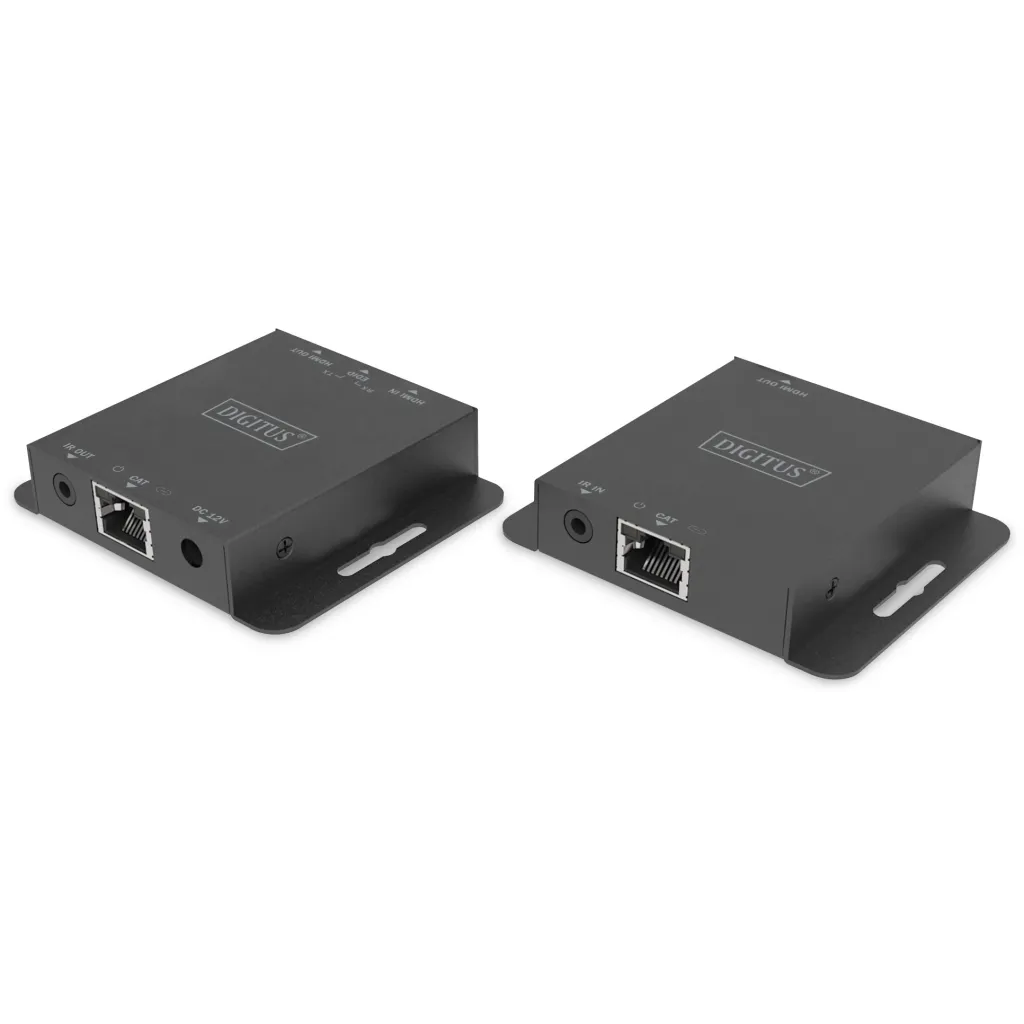 Sistem transmetimi AV Digitus HDMI Extender 4K, 70m, Cat.5e/6/7/8, set - 1