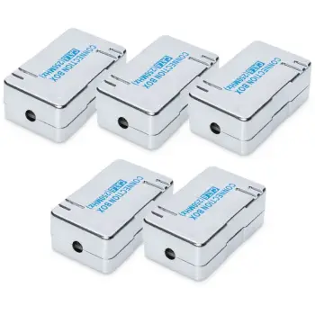 Aksesorë për Rrjet DIGITUS Connection Module CAT 6 for Twisted Pair Cable / 5 Pieces – Bardhë