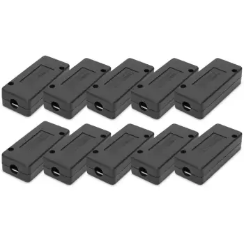 Aksesorë për Rrjet DIGITUS / Modul lidhës / CAT7 / RJ45 / 10 copë – Metalik