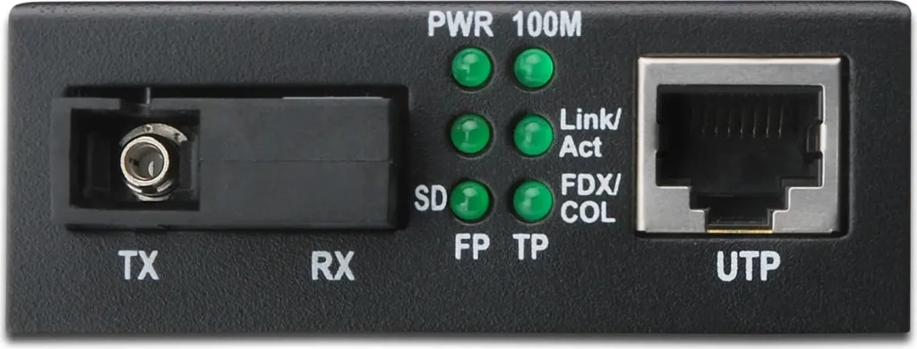 Media konvertues Digitus, Gigabit, RJ45/SC, i zi - 4