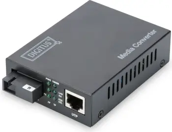 Media konvertues Digitus, Gigabit, RJ45/SC, i zi
