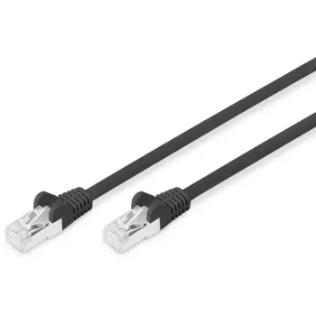 Kabllo rrjeti Digitus Cat6 3m, RJ-45, e zezë