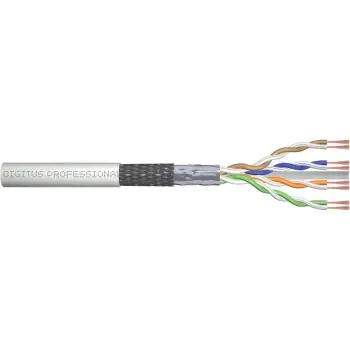 Kabllo rrjetit Digitus Cat6 SF/UTP 100m, bakër, LSZH, gri