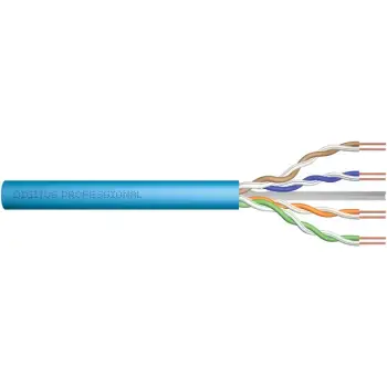 Kabllo rrjeti Digitus Cat6a U/UTP 305m kaltër
