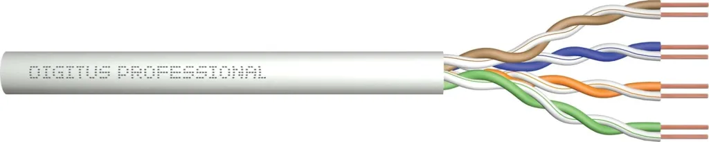 Kabllo rrjeti Digitus ASSNET100 Cat5e U/UTP, 305m, gri - 1