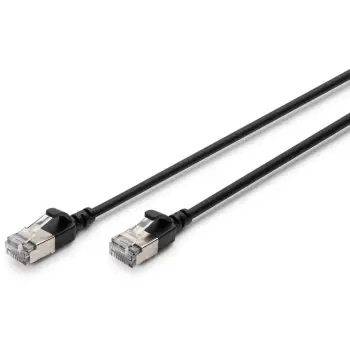 Kabllo rrjeti DIGITUS Cat6A F/FTP Slim Patch Cable / 3m – Zezë