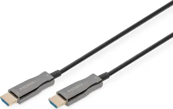 HDMI kabllo Digitus AOC Hybrid Fiber Optic, 20m, UHD 4K, i zi