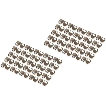 Aksesorë rrjeti DIGITUS Color Clips / Patch Cables / 100 pcs – Kafe