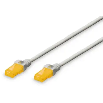 Kabllo rrjeti Digitus Cat6a 10m, RJ-45, gri