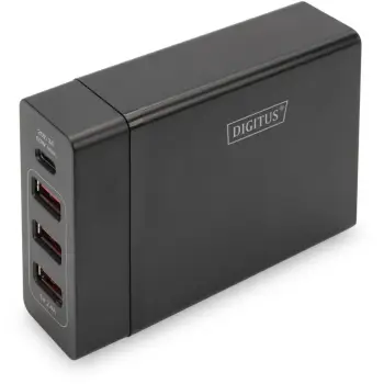 Karikues universal Digitus 4-Port, USB Type-C, 72W, i zi