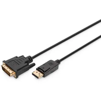 Kabllo Digitus DisplayPort - DVI-D, 2m, e zezë